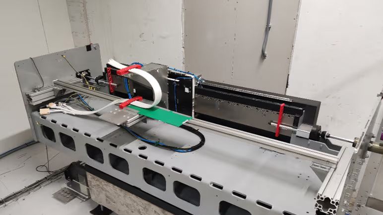 Geweldenaar test setup