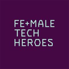 Image of the Fe+male Tech Heroes logo